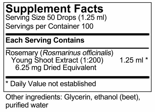 UNDA, gemmo Rosmarinus Officinalis Dietary Supplement, 4.2 fl oz on Sale