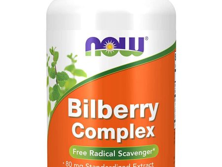 NOW Foods, Bilberry Complex, 100 veg capsules Fashion