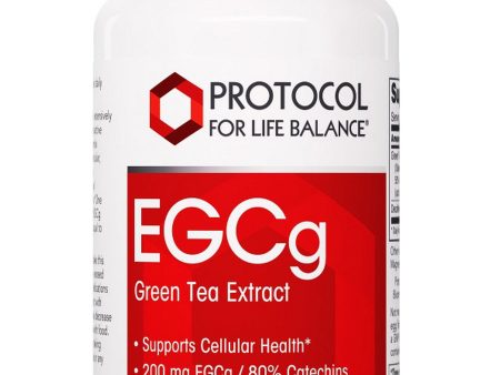 Protocol For Life Balance, EGCg, Green Tea Extract, 200 mg, 90 Veg Capsules Supply