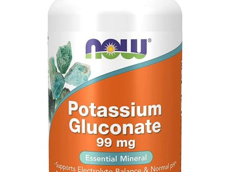 NOW Foods, Potassium Gluconate 99 mg, 100 tablets Online Hot Sale