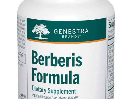 Genestra, Berberis Formula Dietary Supplement, 90 Vegetarian Capsules For Sale