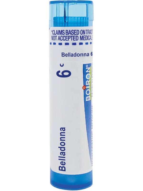 Boiron, Belladonna 6C, 80 Pellets Discount