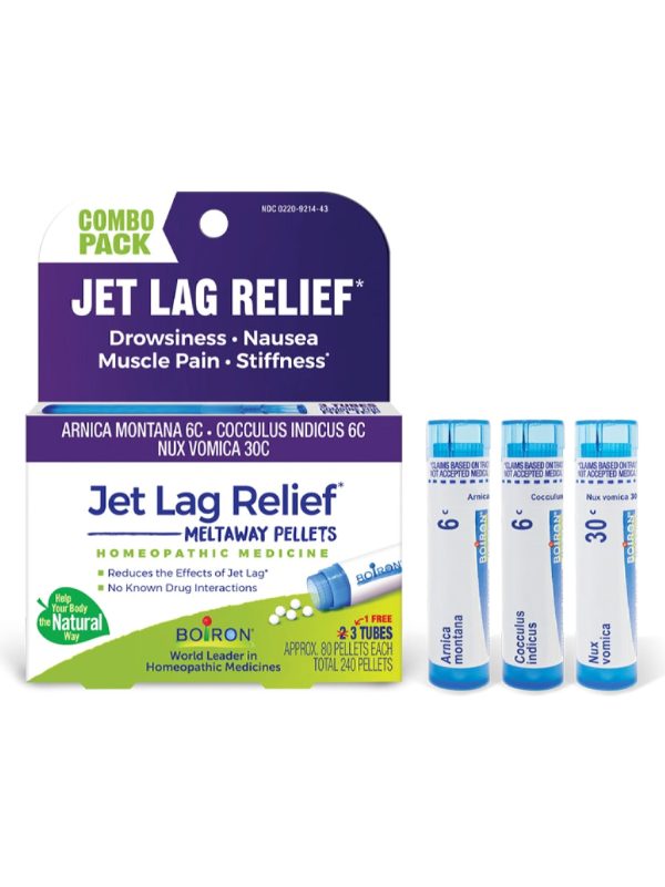 Boiron, Jet Lag Relief Bonus Pack, 3 Tubes Hot on Sale