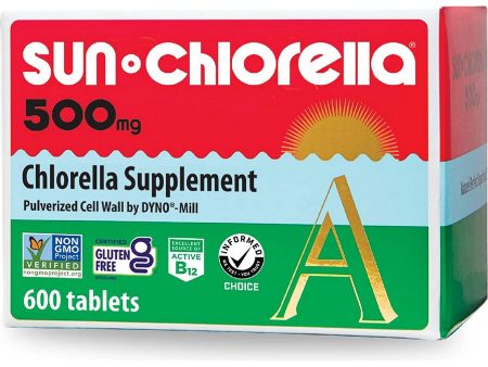 Sun Chlorella, Sun Chlorella, 500mg, 600 Tablets (3-month supply) Online Sale