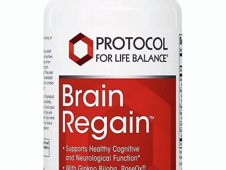 Protocol For Life Balance, Brain Regain, 90 Veg Capsules Hot on Sale