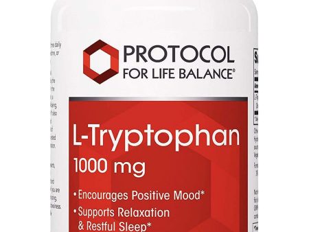 Protocol For Life Balance, L-Tryptophan, 1,000 mg, 60 Tablets Online Hot Sale