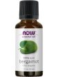 NOW Foods, Bergamot Oil, 100% Pure, 1 fl oz Online Hot Sale