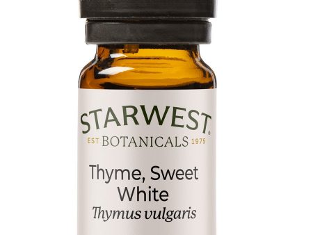 Starwest Botanicals, Thyme White Essential Oil, 1 3 fl oz on Sale