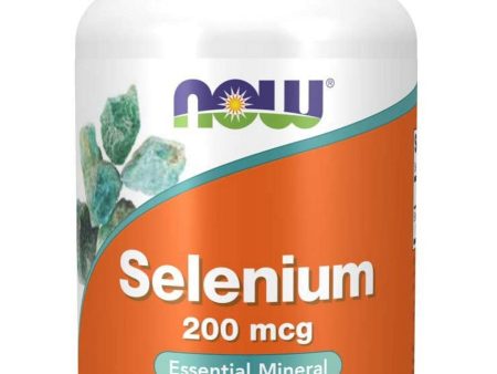 NOW Foods, Selenium 200 mcg, 180 veg capsules Fashion