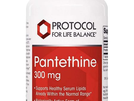 Protocol For Life Balance, Pantethine, 300 mg, 60 Softgels Fashion