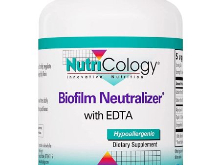 NutriCology, Biofilm Neutralizer with EDTA, 60 delayed-release vegetarian capsules For Sale