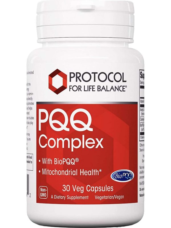 Protocol For Life Balance, PQQ Complex, 30 Veg Capsules Hot on Sale