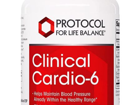 Protocol For Life Balance, Clinical Cardio-6, 90 Veg Capsules Discount