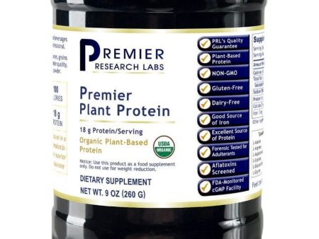 Premier Research Labs, Premier Plant Protein, 9 oz Cheap