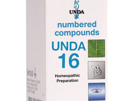 UNDA, UNDA 16 Homeopathic Preparation, 0.7 fl oz Hot on Sale