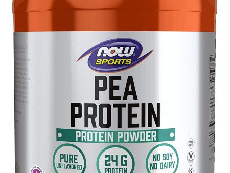 NOW Foods, Pea Protein, Pure Unflavored Powder, 7 lbs Online Hot Sale