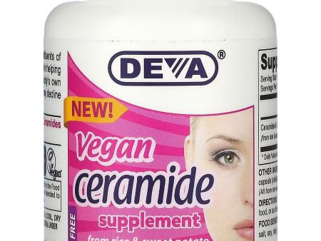 DEVA Nutrition, Vegan Ceramide Supplement, 60 Vegan Caps Online