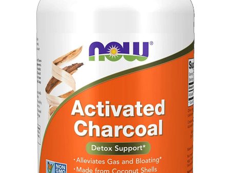 NOW Foods, Activated Charcoal, 200 veg capsules Online