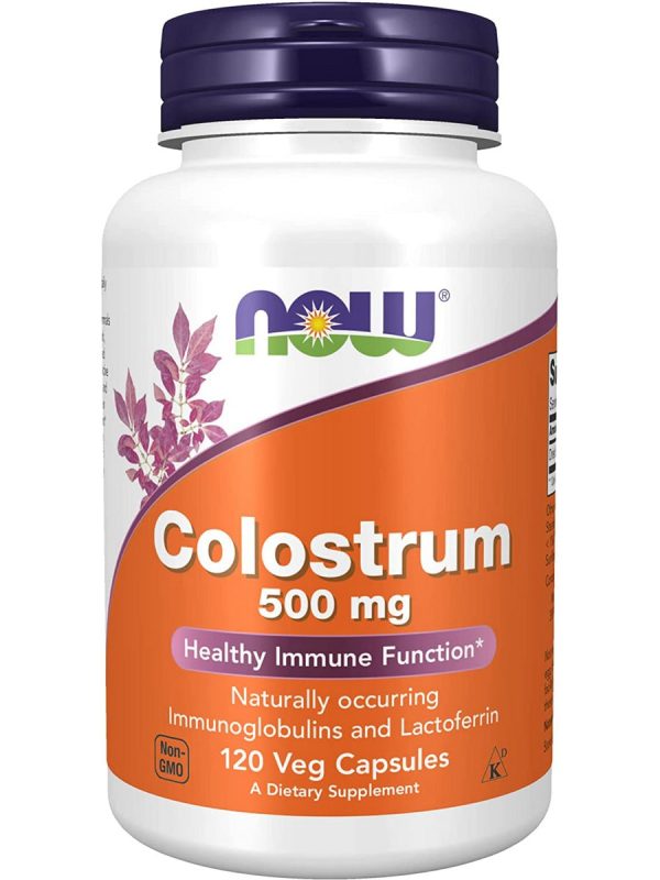 NOW Foods, Colostrum 500 mg, 120 veg capsules Cheap