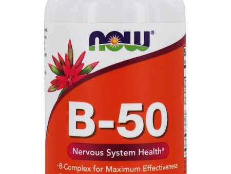 NOW Foods, B-50, 100 tablets Cheap