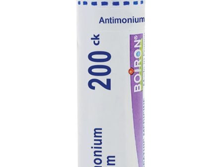 Boiron, Antimonium Crudum 200CK, 80 Pellets Online