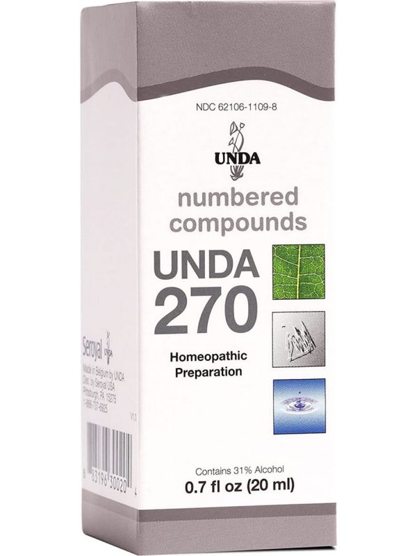 UNDA, UNDA 270 Homeopathic Preparation, 0.7 fl oz For Discount