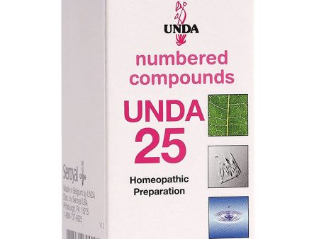 UNDA, UNDA 25 Homeopathic Preparation, 0.7 fl oz Supply