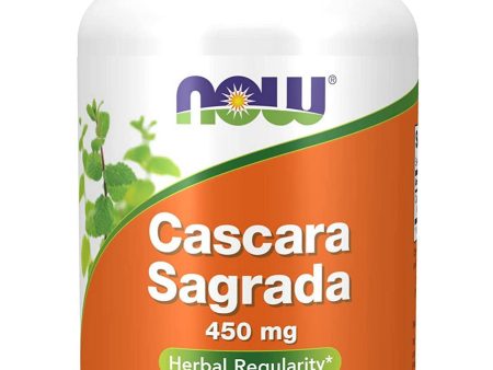 NOW Foods, Cascara Sagrada 450 mg, 250 veg capsules on Sale