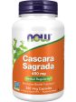 NOW Foods, Cascara Sagrada 450 mg, 250 veg capsules on Sale