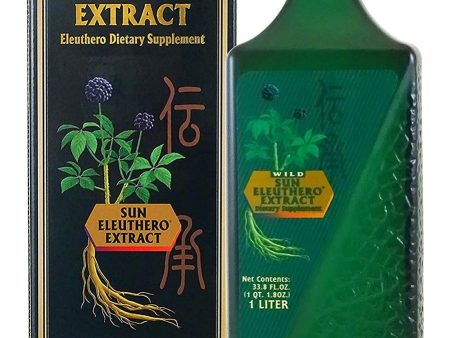 Sun Chlorella, Sun Eleuthero Extract 1L, 33.8 fl oz (1 month supply) Online