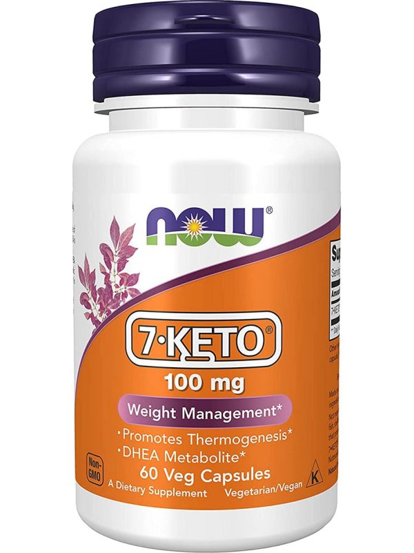 NOW Foods, 7-KETO® 100 mg, 60 veg capsules Online now