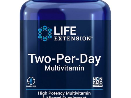 Life Extension, Two-Per-Day Multivitamin, 120 tablets Supply