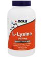 NOW Foods, L-Lysine 500 mg, 250 capsules Discount