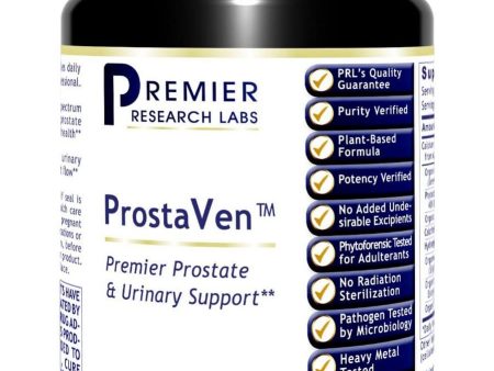 Premier Research Labs, ProstaVen, 90 Plant-Source Capsules Online now