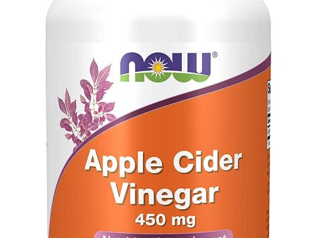 NOW Foods, Apple Cider Vinegar 450 mg, 180 veg capsules Fashion