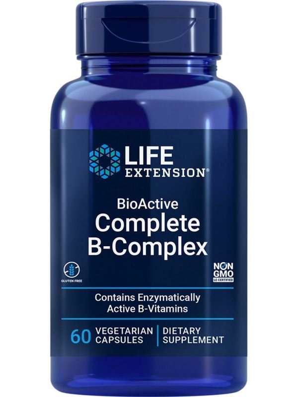 Life Extension, BioActive Complete B-Complex, 60 vegetarian capsules For Cheap