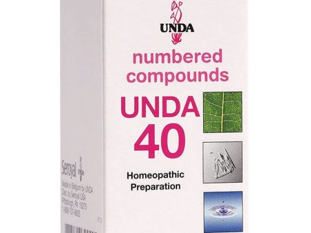 UNDA, UNDA 40 Homeopathic Preparation, 0.7 fl oz Supply