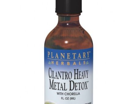 Planetary Herbals, Cilantro Heavy Metal Detox, 4 oz For Sale