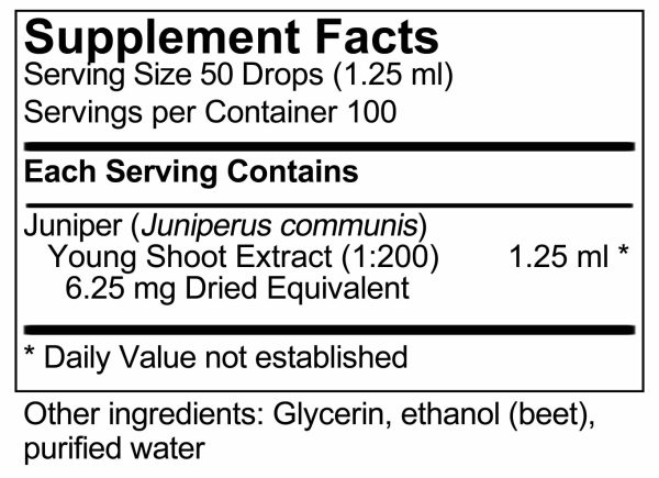 UNDA, gemmo Juniperus Communis Dietary Supplement, 4.2 fl oz Online