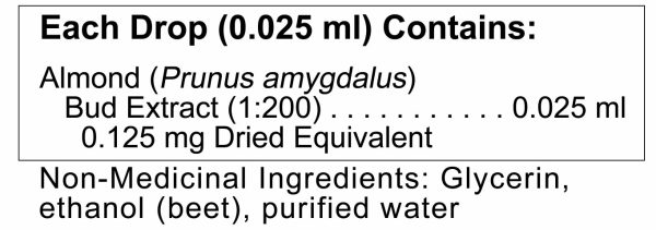 UNDA, gemmo Prunus Amygdalus Dietary Supplement, 4.2 fl oz Fashion