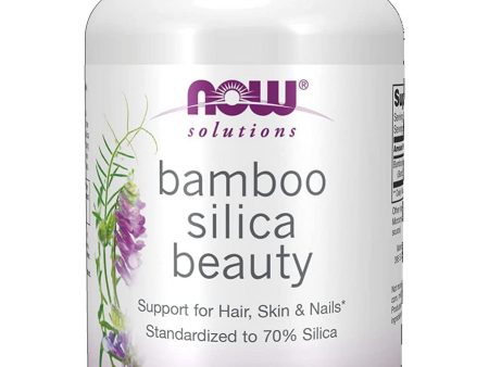 NOW Foods, Bamboo Silica Beauty, 90 veg capsules Discount