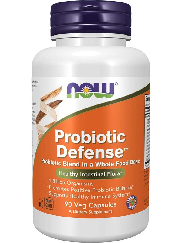 NOW Foods, Probiotic Defense™, 90 veg capsules Sale