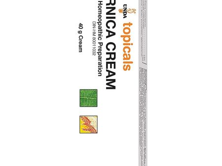 UNDA, Arnica Cream Homeopathic Preparation, 40 g Hot on Sale