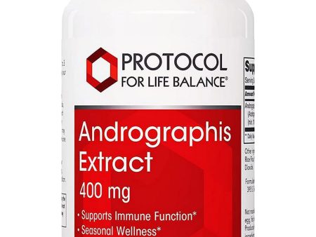 Protocol For Life Balance, Andrographis Extract, 400mg, 90 Veg Capsules For Sale