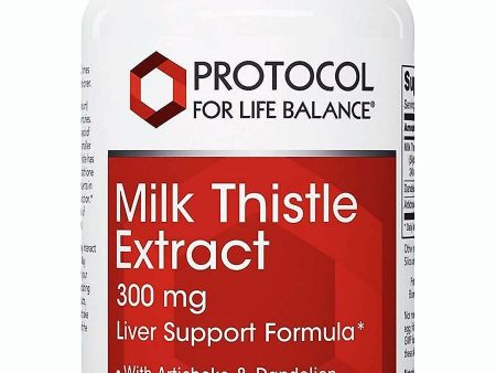 Protocol For Life Balance, Milk Thistle Extract, 300 mg, 90 Veg Capsules For Discount