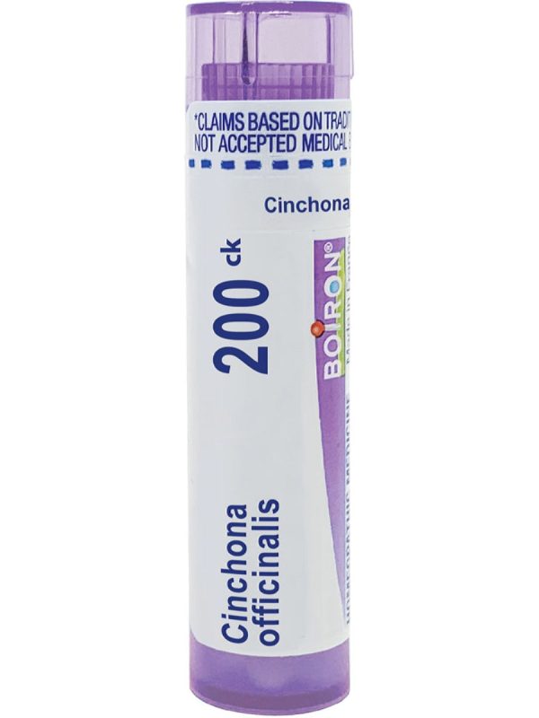 Boiron, Cinchona Officinalis 200CK, 80 Pellets Online Hot Sale