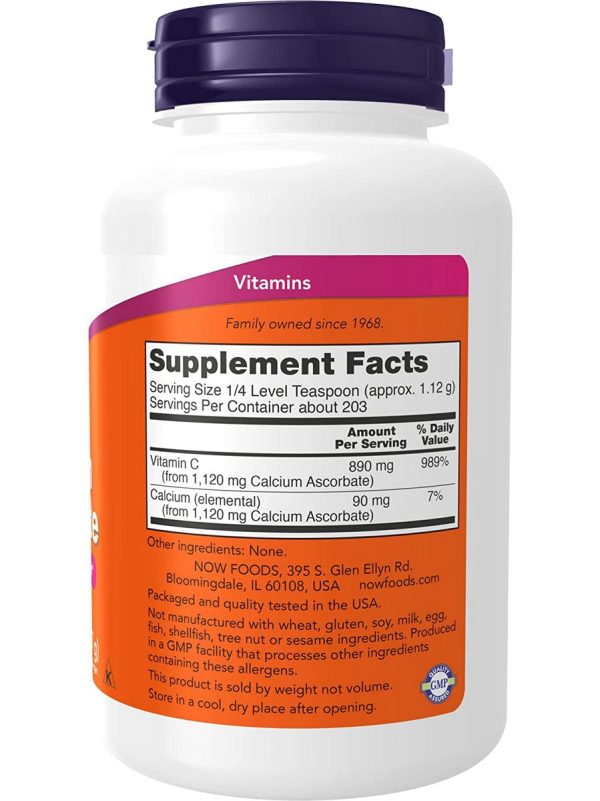 NOW Foods, Calcium Ascorbate, 8 oz Online now