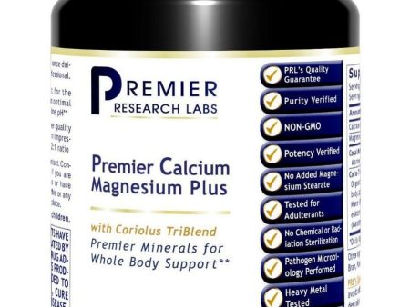 Premier Research Labs, Premier Calcium Magnesium Plus, 300 Plant-Source Capsules Online Sale