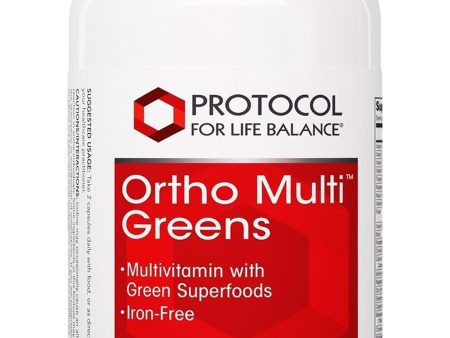 Protocol For Life Balance, Ortho Multi Greens, 180 Veg Capsules For Cheap