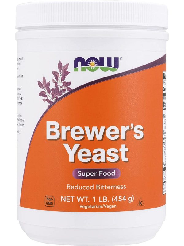 NOW Foods, Brewer s Yeast Powder, 1 lb Sale